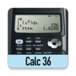 scientific calculator 36 plus android application logo